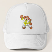 Dog in Karate Martial arts Trucker Pet (Voorkant)