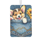 Dog in Pocket Luchtverfrisser (Achterkant)