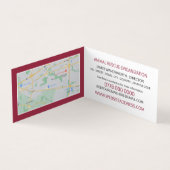 Dog in Red Blanket, Pet Adoption detail Visitekaartje (Binnen)