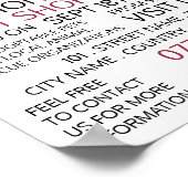 Dog in Red Blanket, Pet Adoption Event Advertising Poster (Hoek)