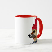 Dog in Ski Sweater 2 Mok (Voorkant rechts)