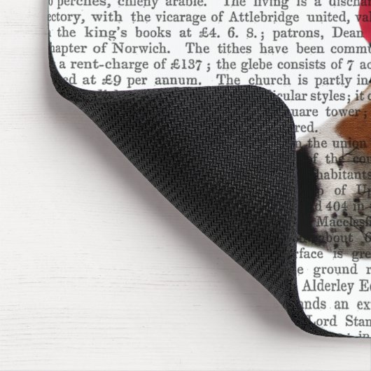 Dog in Ski Sweater 2 Muismat (Hoek)