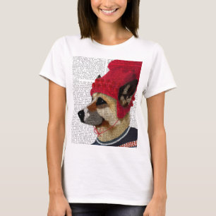Dog in Ski Sweater 2 T-shirt