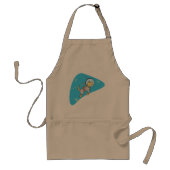Dog in Space Apron Standaard Schort (Voorkant)