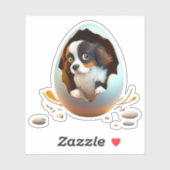 dog in the egg sticker (Vel)