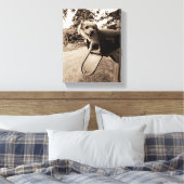 Dog Inside a Mailbox Canvas Afdruk (Insitu (Slaapkamer))