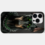 Dog Iphone Case - Dobermann (Achterkant (horizontaal))