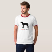 Dog is dood T-Shirt (Voorkant volledig)