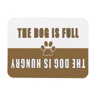 Dog is een volledig-Hongaarse refigerator Magneet