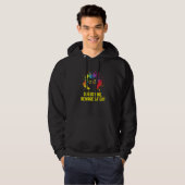 Dog Is Fine Beware of Cat Sarcastic Cat Lover Sarc Hoodie (Voorkant volledig)