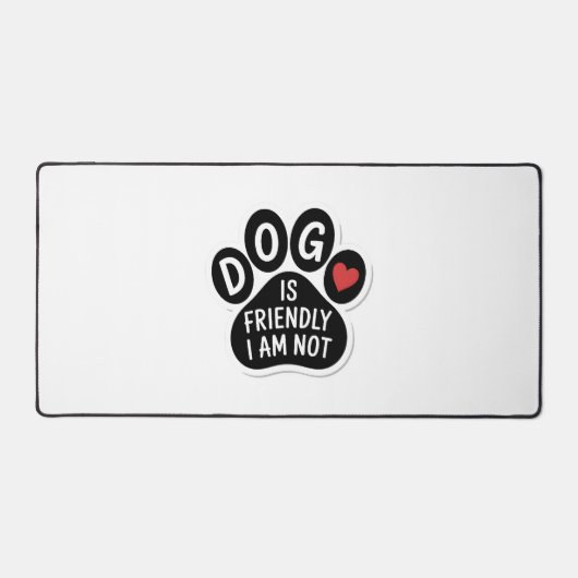 Dog Is Friendly I Am Not Bureaumat (Voorkant)