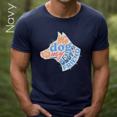 Dog is mijn beste vriend Hondenliefhebber Dog Dad  T-shirt