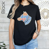 Dog is mijn beste vriend Hondenliefhebber Dog Dad  T-shirt