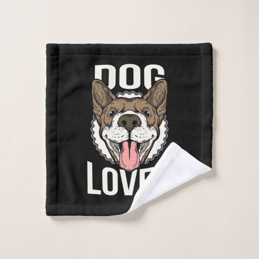 Dog is mijn beste vriend washandje (Wasdoekje)