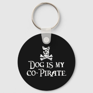 Dog is mijn Co-Pirate Sleutelhanger