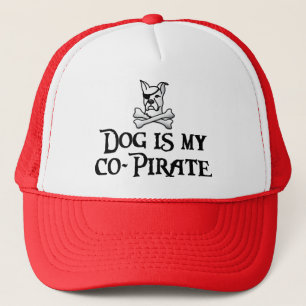 Dog is mijn medepiraat trucker pet