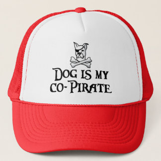 Dog is mijn medepiraat trucker pet