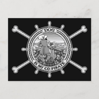 Dog Is My Co-Pirate II Briefkaart