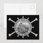 Dog Is My Co-Pirate II Briefkaart (Voorkant / Achterkant)