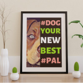 #Dog, je nieuwe beste #Pal ...Pitbull Poster