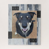 Dog Jigzaag Legpuzzel (Verticaal)