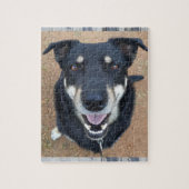 Dog Jigzaag Legpuzzel (Verticaal)