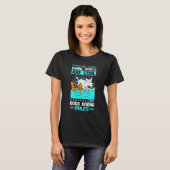 Dog Jumping Dock Diving 2 T-shirt (Voorkant volledig)