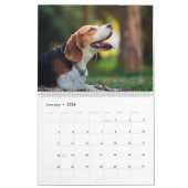 Dog-kalender met een ander ras per maand kalender (Jan 2026)