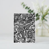 Dog kan het zien briefkaart (Staand voorkant)