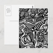 Dog kan het zien briefkaart (Voorkant / Achterkant)