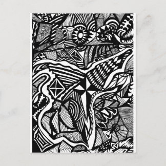 Dog kan het zien briefkaart