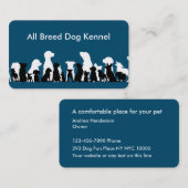 Dog Kennel Visitekaartjes (Voorkant / Achterkant)
