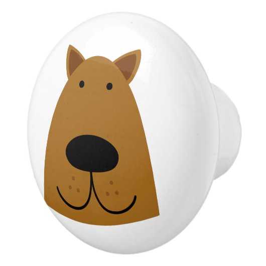 Dog Keramische Knop (Rechts)