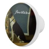 Dog  keramische knop (Rechts)