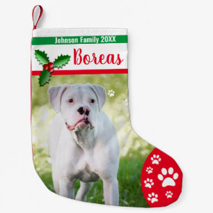 Dog Kerstmis - Gepersonaliseerde familie Kleine Kerstsok