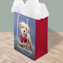 Dog Kerstmis | Moderne paardepap voor crème Medium Cadeauzakje