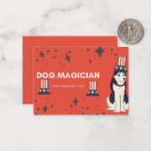 Dog Kinder klaslokaal Valentijns Notitiekaartje (Voorkant / Achterkant in situ)