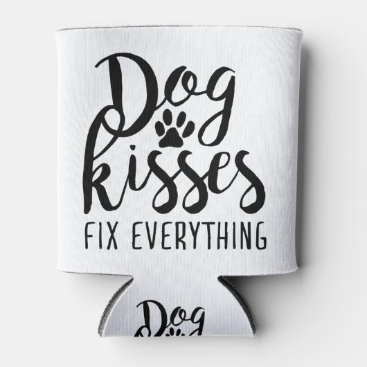 Dog Kisses Fix Alles K9 citaten Zoete Dog Quot Blikjeskoeler (Voorkant)