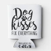 Dog Kisses Fix Alles K9 citaten Zoete Dog Quot Blikjeskoeler (Achterkant)
