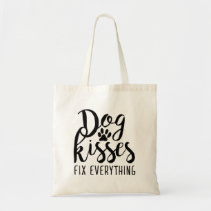 Dog Kisses Fix Alles K9 citaten Zoete Dog Quot Tote Bag