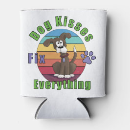 Dog Kisses Fix Everything Blikjeskoeler
