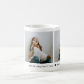 Dog Kisses helt alles op maat Mok foto's (Center)