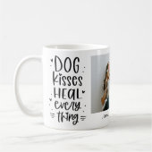 Dog Kisses helt alles op maat Mok foto's (Links)