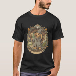 Dog Kitten as a Lord Wizard Magic T-shirt