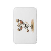 Dog Knows Karate Badmat (Voorkant Verticaal)