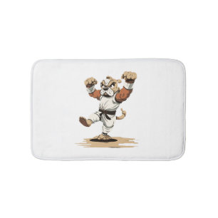 Dog Knows Karate Badmat