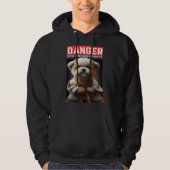 Dog Knows Karate Hoodie (Voorkant)