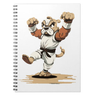 Dog Knows Karate Notitieboek