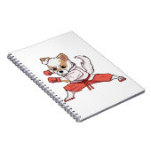 Dog Knows Karate Notitieboek (Rechterzijde)