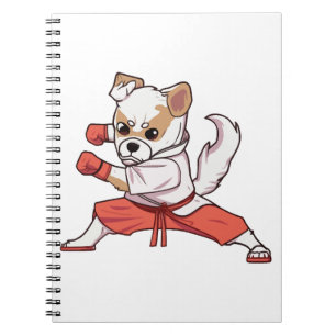 Dog Knows Karate Notitieboek